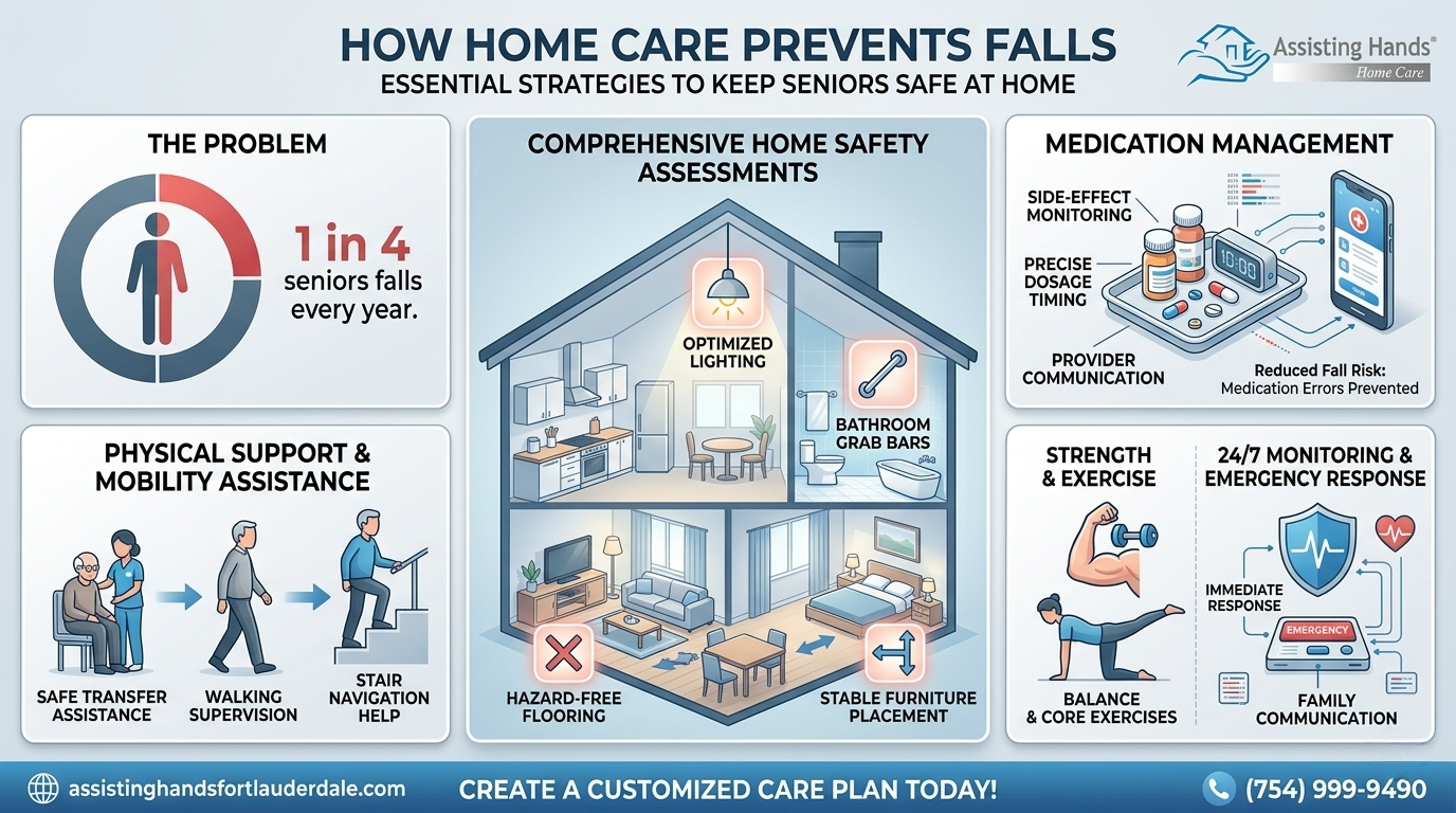 How Does Home Care Prevent Falls among Seniors