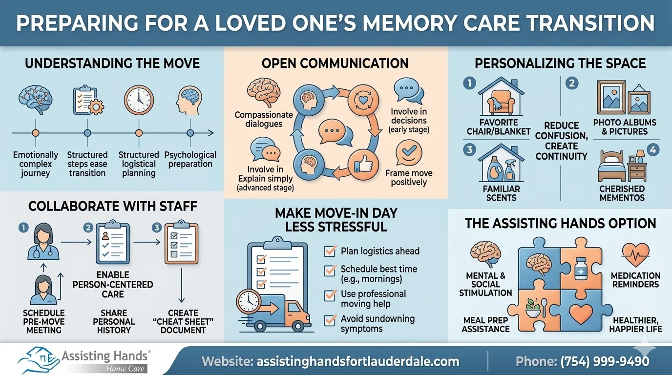 How Can You Prepare for a Loved One’s Transition to a Memory Care Facility